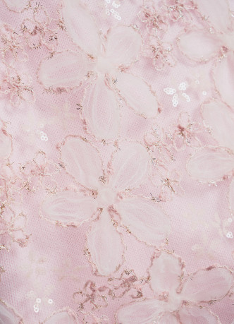 Джемпер с декором из кружева