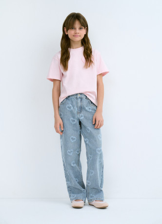 Футболка с аппликацией для девочек