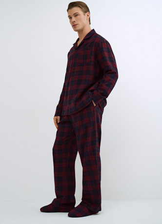 Брюки пижамные в клетку
