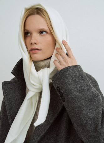 Вязаная косынка