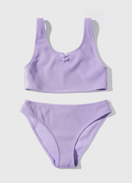 Купальник для девочек, Фиолетовый O`Stin GQE693O02-71, размер 134-140