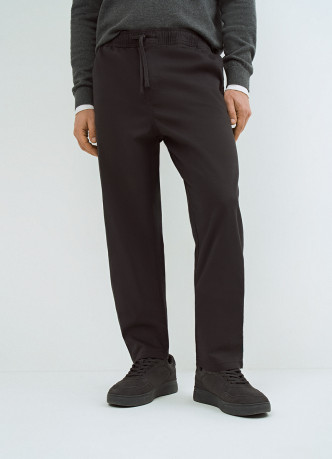 Брюки с эластичным поясом