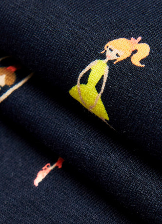 Футболка с принтом для девочек