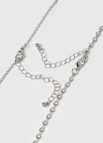 Двойное колье с подвесками для девочек, 2 шт.