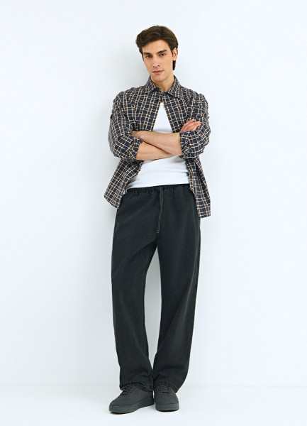 Свободные джинсы, Серый