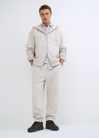 Толстовка на молнии с капюшоном