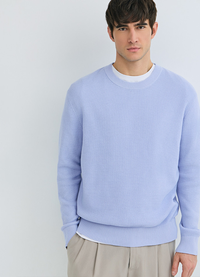 Текстурный джемпер