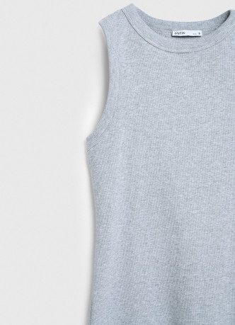 Базовая майка в рубчик