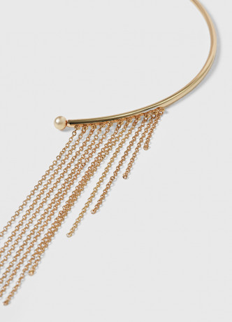 Ожерелье с цепочками