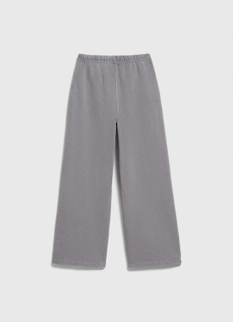 Широкие трикотажные брюки для девочек