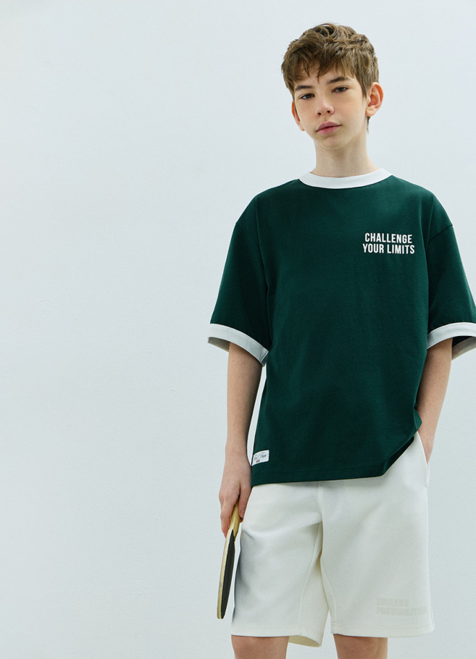 Футболка с принтом для мальчиков