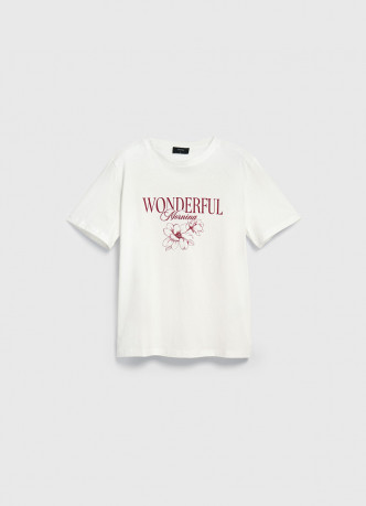 Футболка с принтом