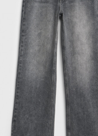 Широкие джинсы Wide leg с высокой посадкой