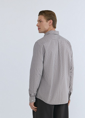 Рубашка в клетку виши