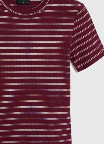 Футболка в рубчик