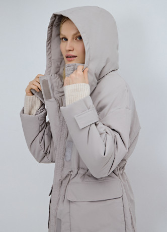 Куртка-парка с капюшоном