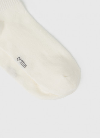 Высокие носки в рубчик