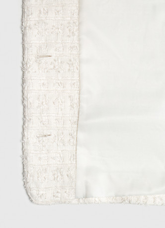 Укороченный жакет из твида