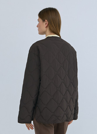 Легкая стеганая утепленная куртка