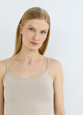 Базовый топ из микрофибры