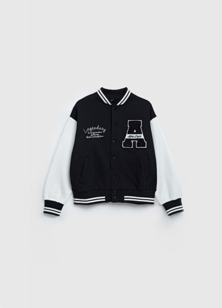 

Бомбер для мальчиков, Черный