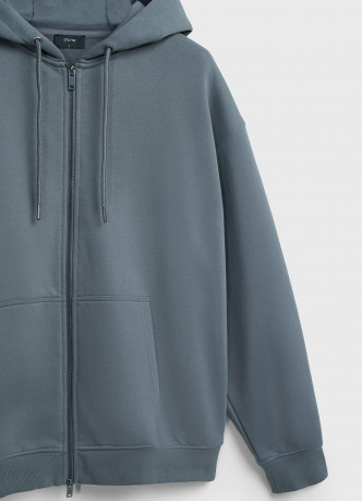 Толстовка на молнии с капюшоном