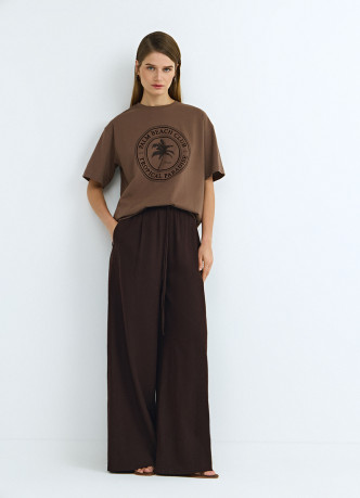 Футболка с принтом