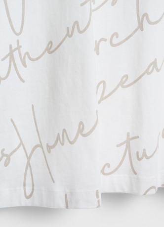 Футболка с принтом