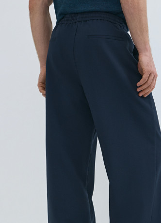 Широкие брюки на кулиске