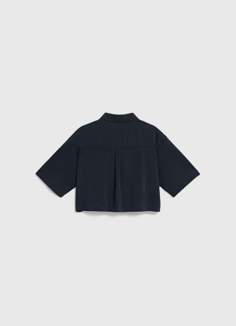 Укороченная рубашка для девочек