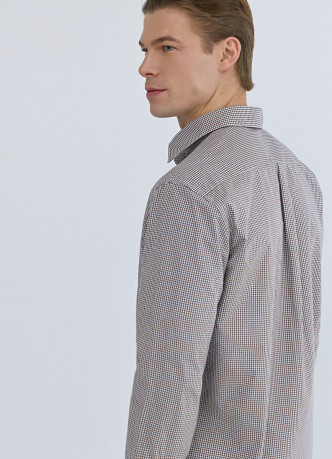 Рубашка в клетку виши