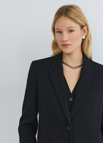 Однобортный жакет