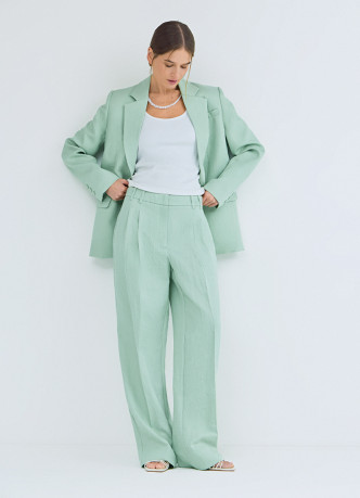 Брюки прямого силуэта со стрелками