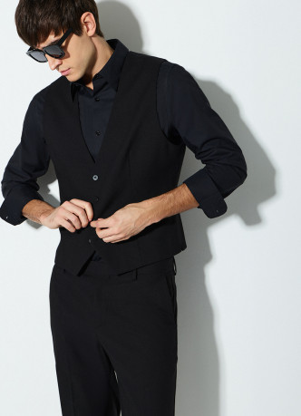 Жилет из структурной ткани