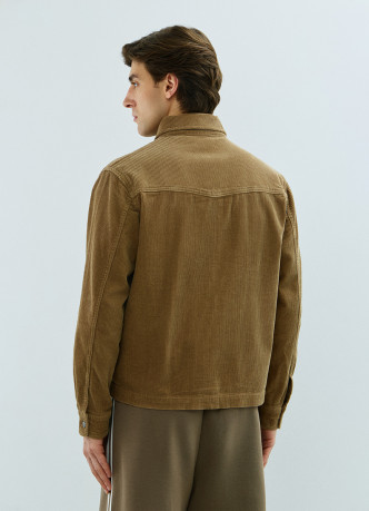 Куртка-рубашка из вельвета