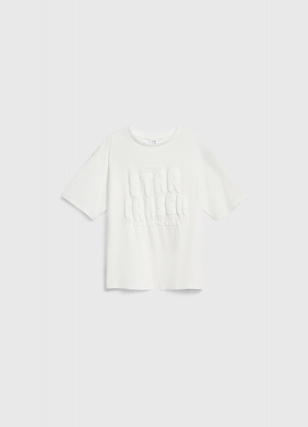 

Футболка с принтом для девочек, Белый