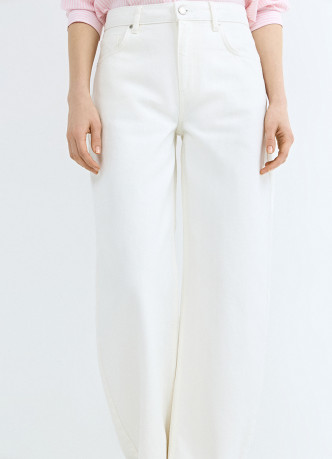 Джинсы Баррел со средней посадкой