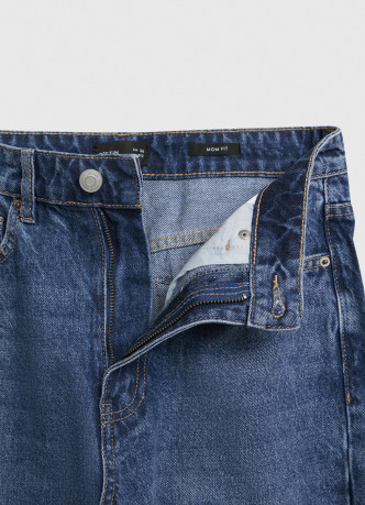 Джинсы Mom с высокой посадкой