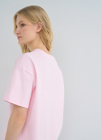 Футболка оверсайз из плотного хлопка