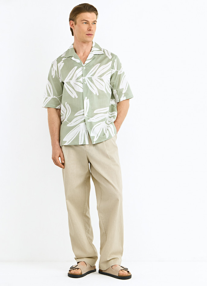 Чиносы изо льна