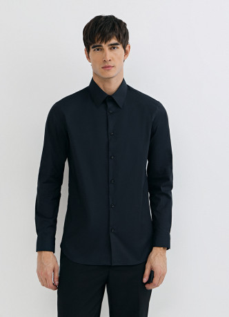 Рубашка с острым воротником