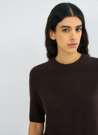 Джемпер с коротким рукавом