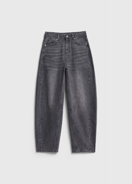 

Джинсы Barrel для девочек, Серый