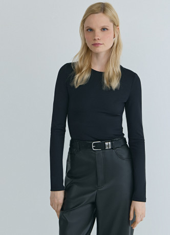 Боди с длинным рукавом