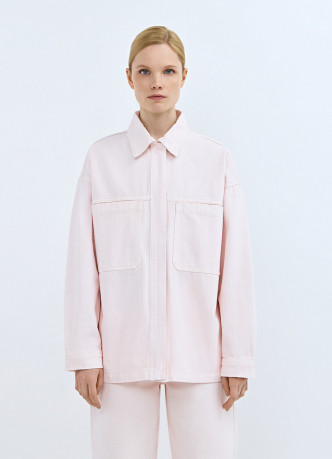 Куртка-рубашка из денима