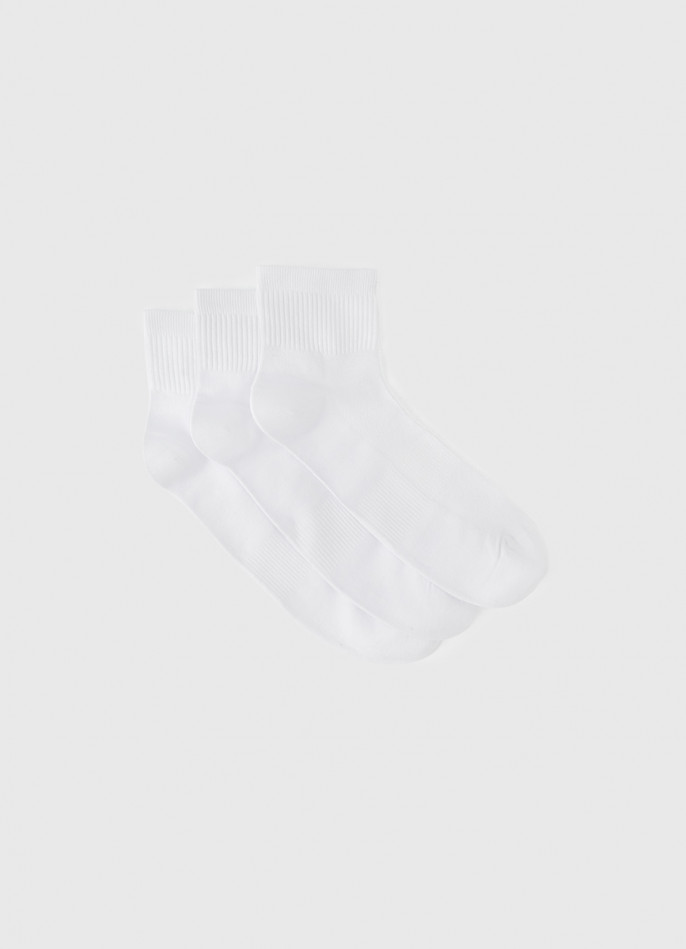 Носки с поддержкой стопы и сеткой, 3 пары