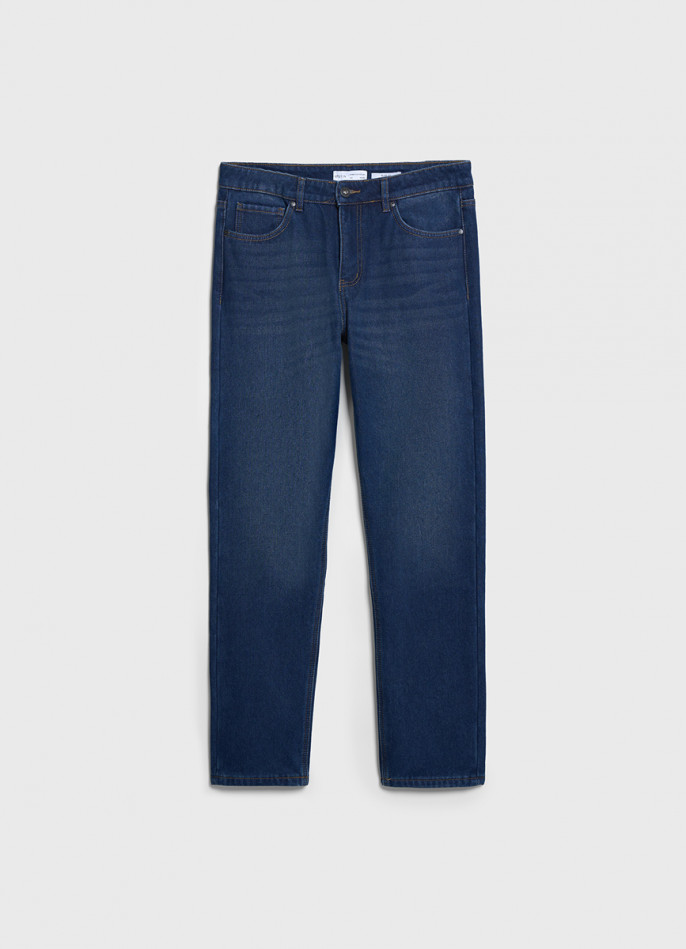 Утеплённые джинсы Slim