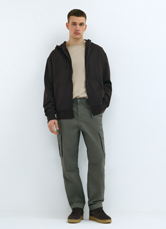 Брюки карго из твила