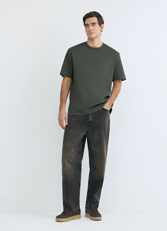 Футболка из плотного хлопка