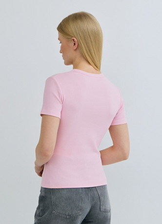 Футболка в рубчик